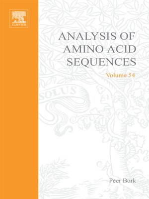 cover image of Analysis of Amino Acid Sequences